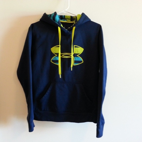 under armour navy blue hoodie